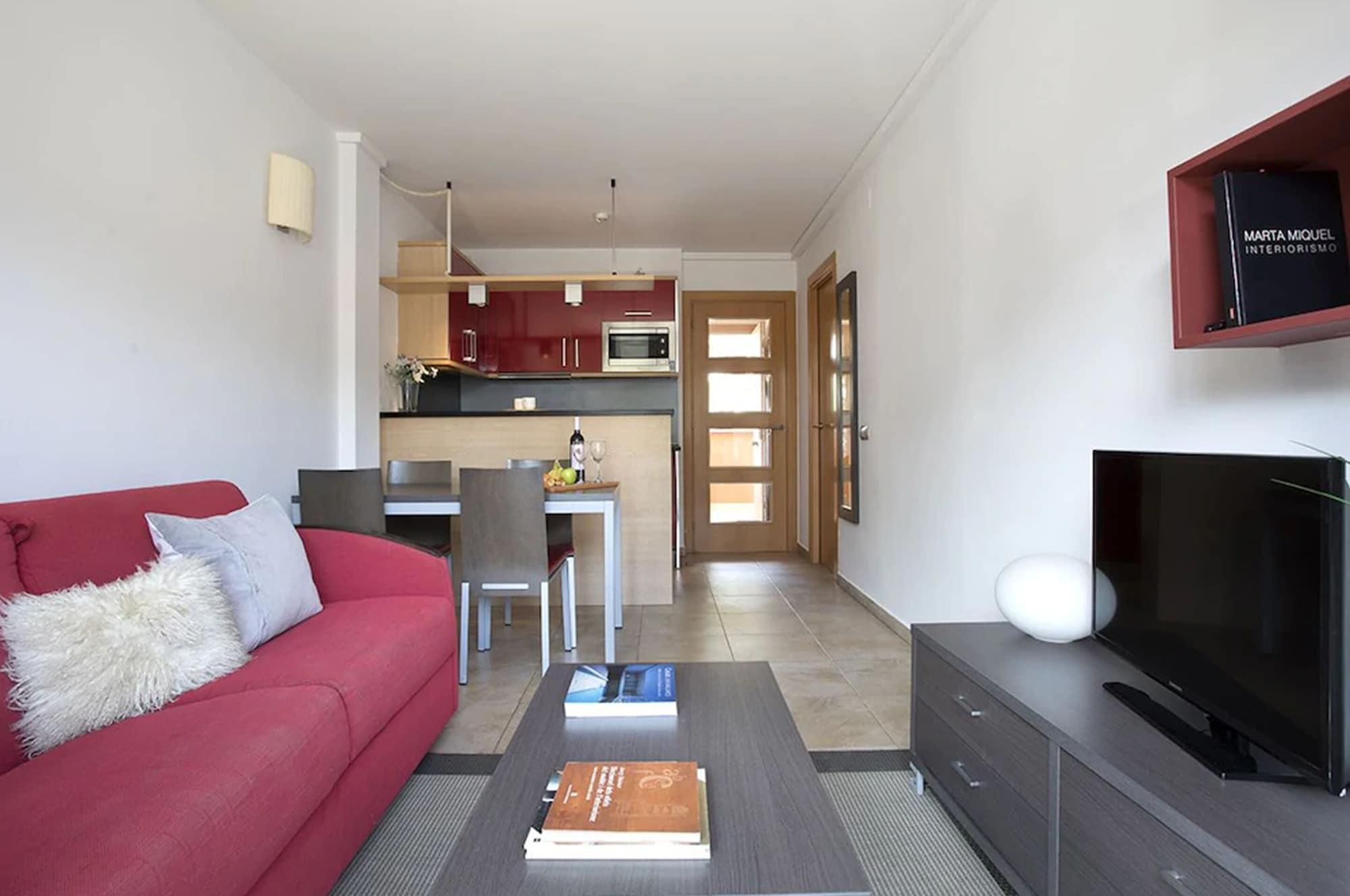 Aparthotel Bardon Castelldefels Bagian luar foto